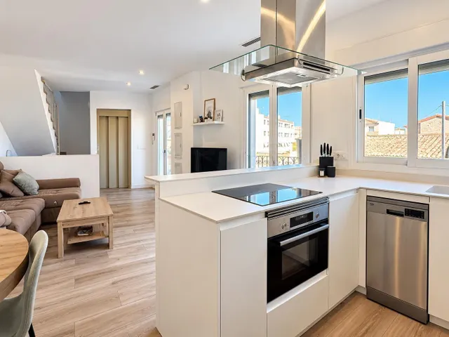 Exclusivo ático dúplex de 138 m2 con ascensor directo y terraza privada de 40 m2 en sant joan d’alacant — 6