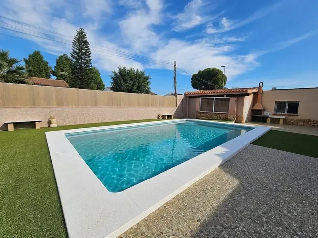 Villa independiente con piscina privada y amplios espacios en Pozo Estrecho, Cartagena — 45