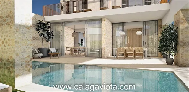Moderna casa de pueblo con piscina - foto 2