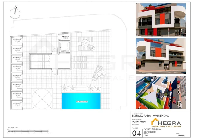 Se vende solar con proyectos y licencias de obra en Torrevieja, zona Habaneras — 9