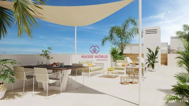 Villas y bungalows de nueva construcción a solo 250 metros de la playa en Mar de Pulpí — 11