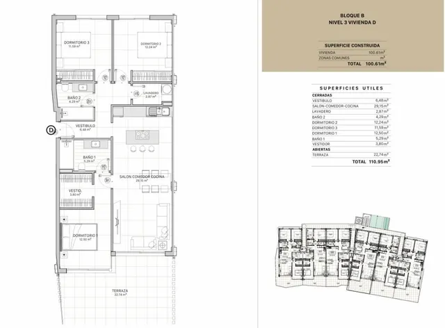 Apartamento 4 habitaciones 230m² en venta - Centro — 14