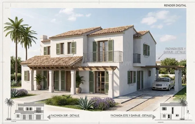 Gran parcela con proyecto en Manacor - foto 4