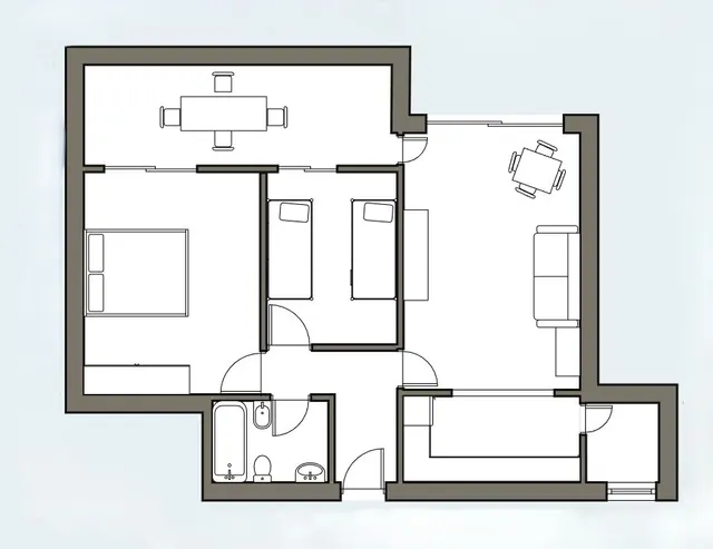 Apartamento 2 habitaciones 70m² en venta - Avenida del puerto — 35