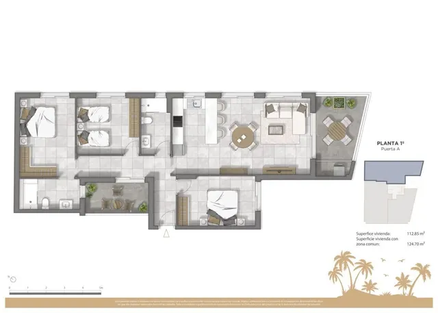 Apartamento 2 habitaciones 89m² en venta - CENTRO — 9