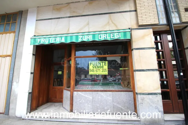 SE VENDE LONJA EN SODUPE, PREPARADA PARA FRUTERIA