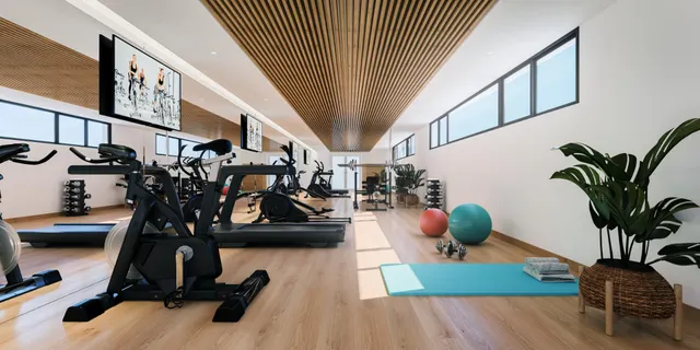 Bajo  con terraza 29 m2 SUR con vista al mar y montaña — 9