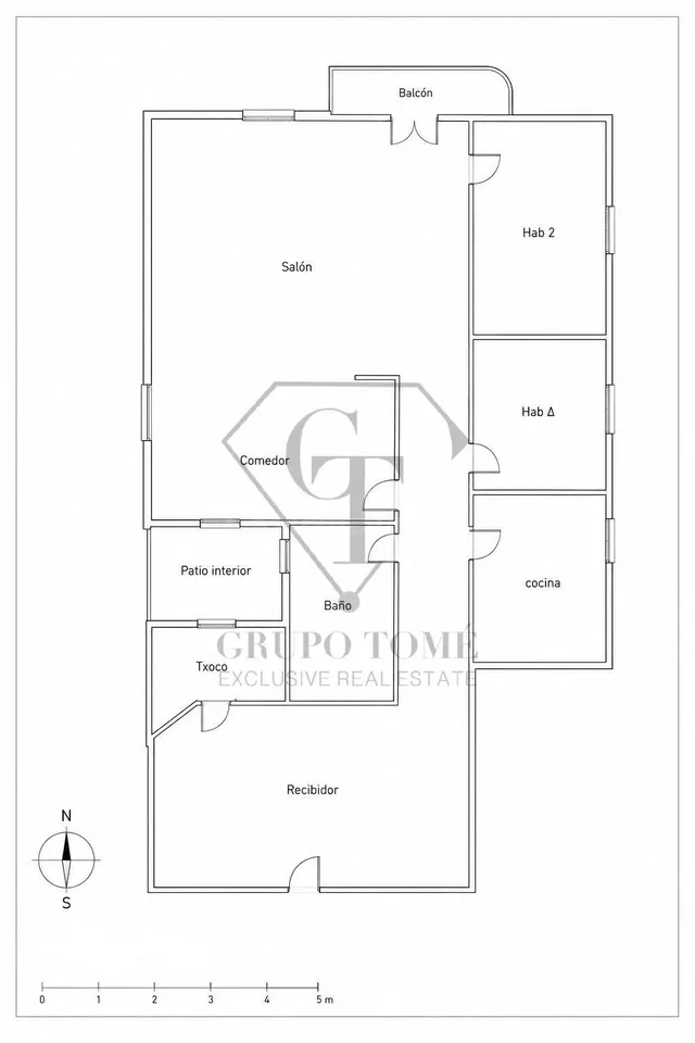 Vivienda acogedora con balcón y vistas despejadas — 32
