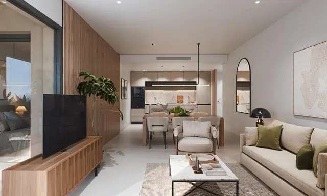 Apartamentos de lujo de nueva construcción en venta en el complejo Santa Rosalia Lake and Life Resort, en Murcia — 11