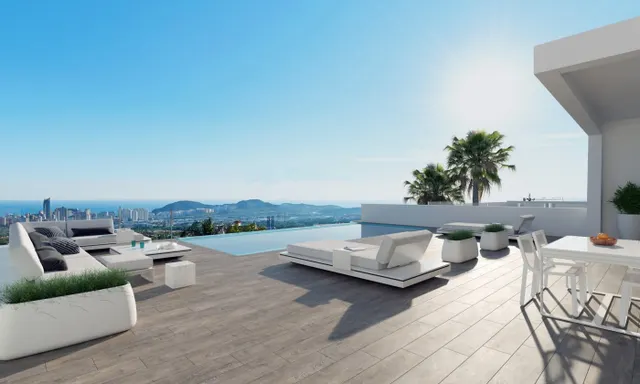 VILLAS DE LUJO DE OBRA NUEVA EN FINESTRAT CON VISTAS AL MAR — 7