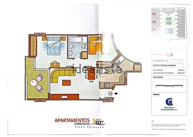 Piso 2 habitaciones 85m² en alquiler - La Patacona — 30