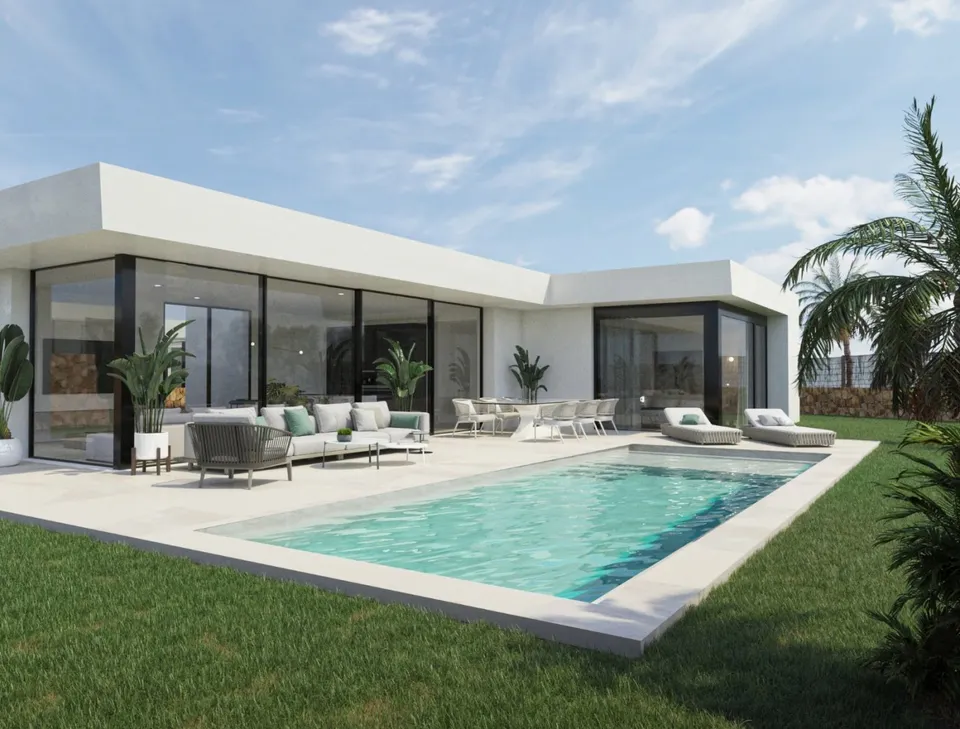 Modernas villas de lujo de 3 dormitorios en un Resort de Golf