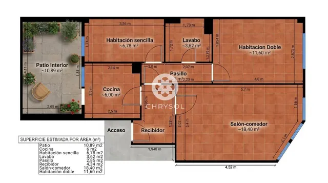 Vivienda con patio privativo junto a la Casa de les Punxes, en pleno Quadrat d’Or — 14