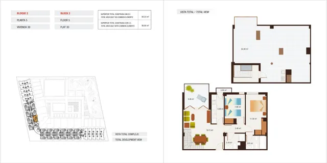 Ático 2 habitaciones 80m² en venta - Archena centro — 33