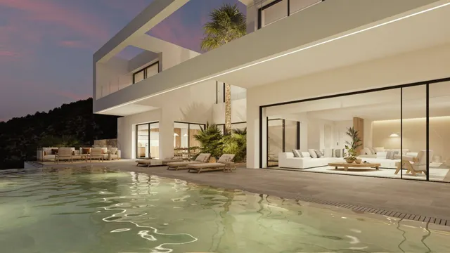 Villa nueva con espectaculares vistas al mar en venta en Benissa, Costa Blanca — 16