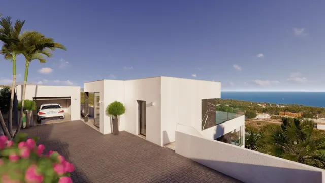 Vivienda de lujo de 3 plantas con maravillosas vistas panorámicas al mar. — 6