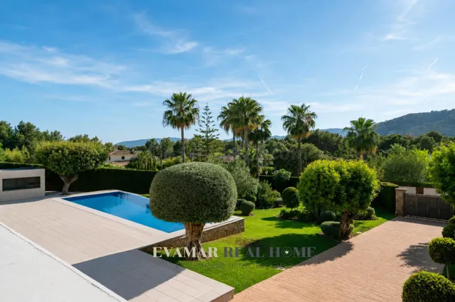 CHALET UNIFAMILIAR CON PISCINA DESBORDANTE Y VISTAS A LA SERRA DE TRAMUNTANA — 2