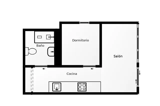 Apartamento reformado con dormitorio independiente y vistas al mar en puerto rico/amadores — 22