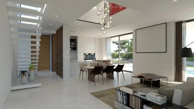 VILLAS DE OBRA NUEVA A 250 m DE LA PLAYA EN CAMPOAMOR - foto 5