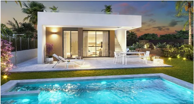 VILLA DE LUJO EN LAS SALINAS, VERA PLAYA – PISCINA PRIVADA, 