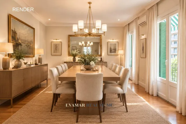 Exclusiva vivienda señorial de 214 m2 en Jaime III – Palma e - foto 3
