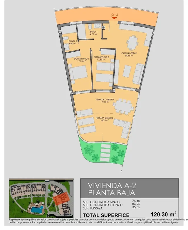 Apartamentos de lujo frente al campo de golf y cerca del mar en Los Alcázares, Costa Cálida — 20