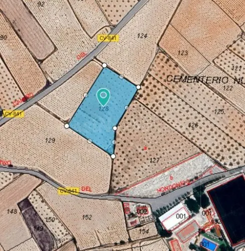 Parcela de agricultura en Algueña, Valencia