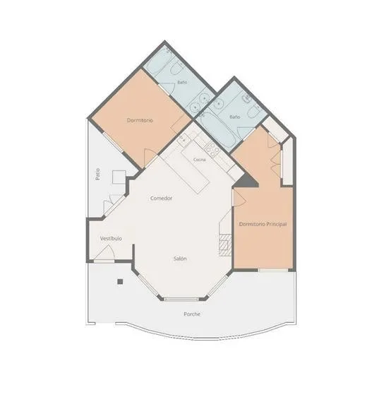 Piso 2 habitaciones 125m² en venta - Real de Zaragoza — 20