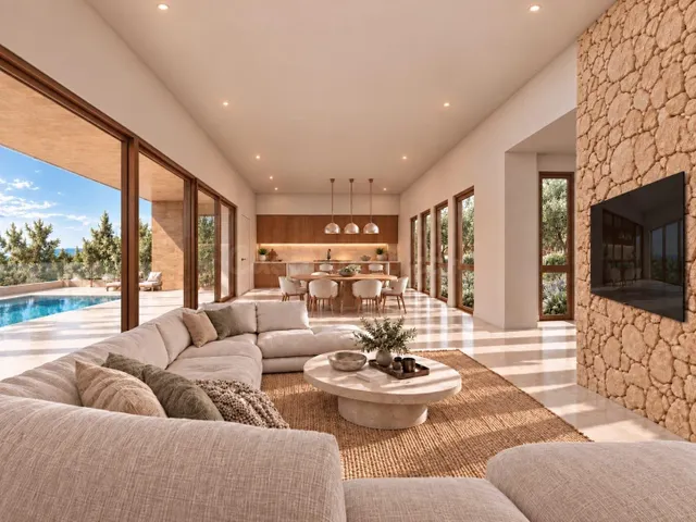 Villa exclusiva de nueva construcción de 3 dormitorios con piscina privada en gran parcela en Daya Vieja (Alicante) — 4