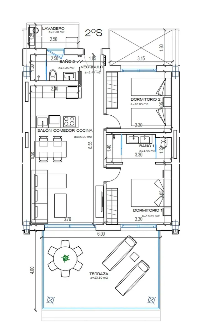 APARTAMENTO CON VISTAS AL MAR EN EL HIGUERÓN – CARVAJAL — 20