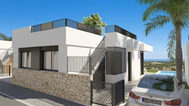 ¡Nueva villa con magníficas vistas al mar, en Polop Hills! — 23
