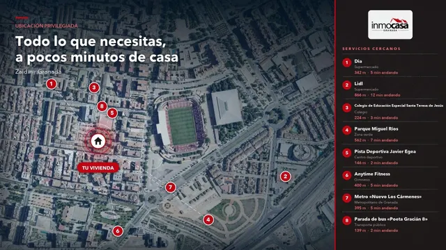 PISO PARA ENTRAR A VIVIR EN EL ZAIDÍN JUNTO AL METROPOLITANO — 37
