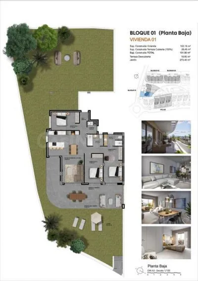 Apartamento 3 habitaciones 131m² en venta - Camporrosso village — 13
