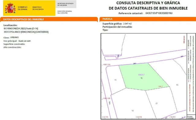 Terreno urbano 232m² en venta - Rinconeda — 3