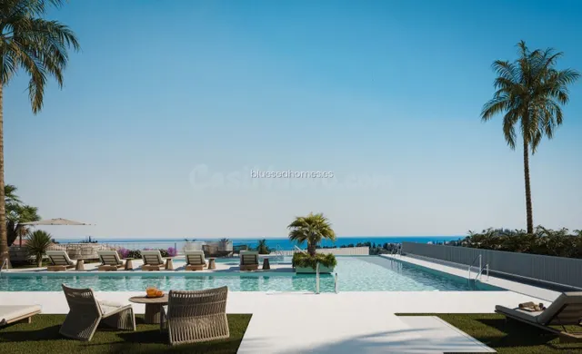 Venta de piso con dos dormitorios en Mijas Costa, Málaga, Co