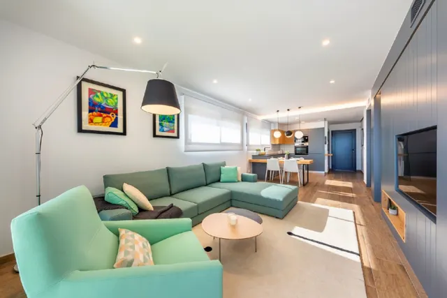 Se venden seis exclusivos apartamentos áticos modernos Y plantas bajas con jardín .Moraira Javea — 3