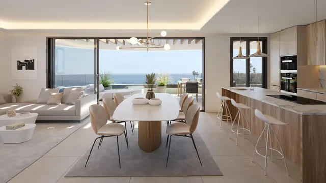 MARAVILLOSA PROMOCIÓN DE 22 APARTAMENTOS DE 2 Y 3 DORMITORIOS EN MIJAS COSTA — 5