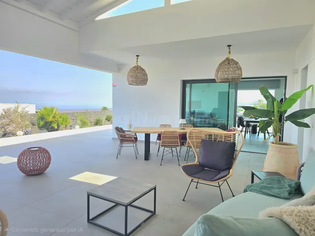 Espectacular villa independiente de lujo en Las Breñas. Dise