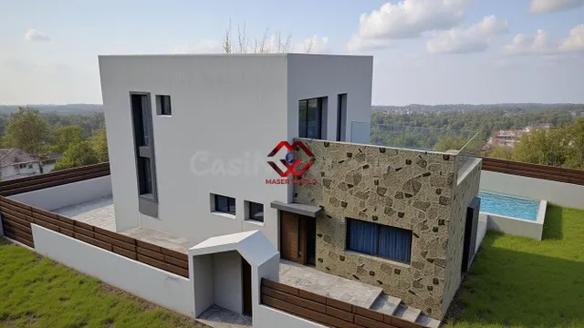Villa independiente de diseño con piscina y vistas panorámic - foto 4
