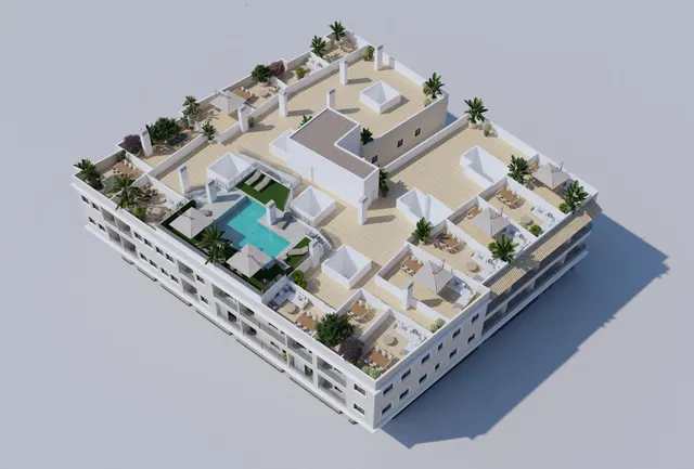 Ático 2 habitaciones 69m² en venta - Pueblo 3 - foto 2