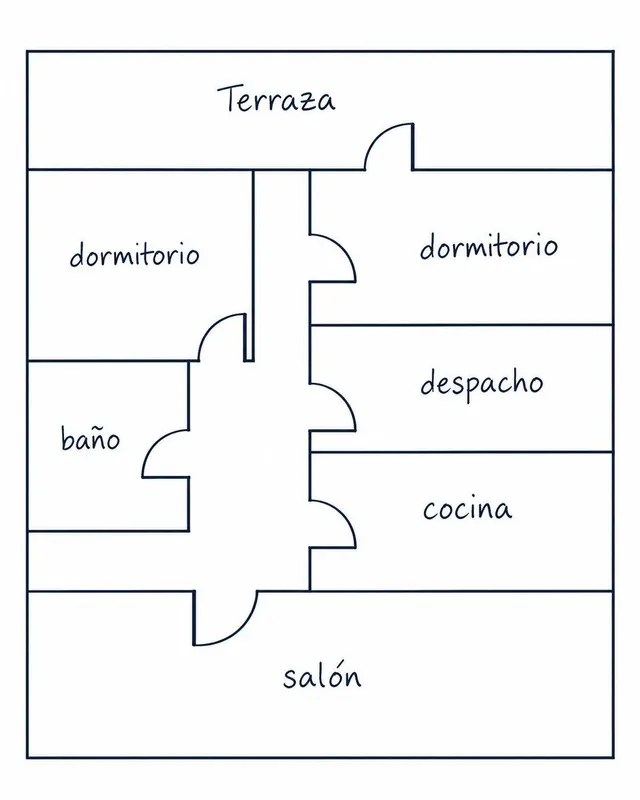 La Petxina: 3 habitaciones y una terraza privada espectacular! — 35