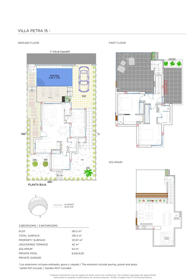 Villa 3 habitaciones 178m² en venta - Playa del Espejo — 18