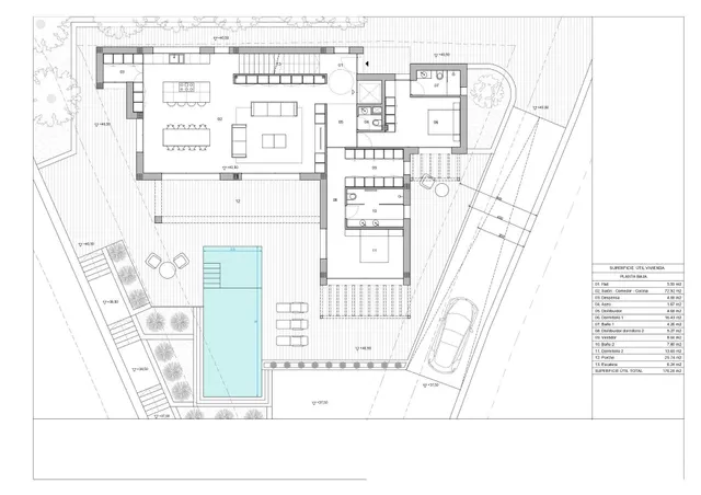 Villa 4 habitaciones 340m² en venta - Pla del mar — 17