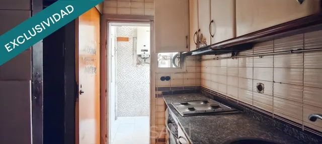 Piso exterior, luminoso frente al parque. — 10