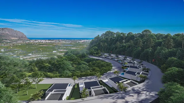 Villa con piscina privada y vistas al mar en venta en Monte Solana Pedreguer. Costa Blanca. — 18
