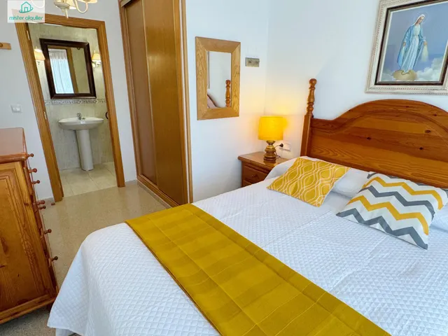APARTAMENTO SOLEADO CON DOS TERRAZAS Y PISCINA EN PLAYA DE MUCHAVISTA — 9