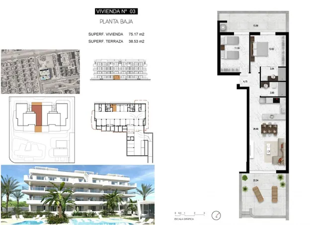 COMPLEJO RESIDENCIAL DE OBRA NUEVA EN LOMAS DE CABO ROIG — 23