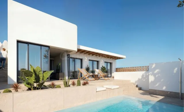 Casas adosadas de nueva construcción estilo Ibiza en Dolores - foto 2