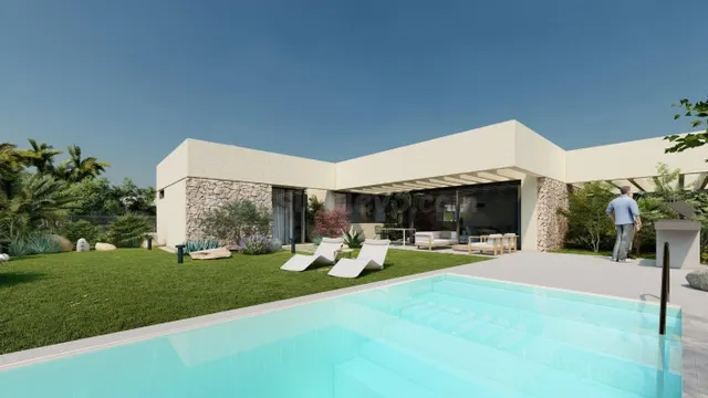 VILLAS DE OBRA NUEVA EN ALTAONA GOLF RESORT, MURCIA