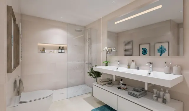 Fuengirola - Primera Planta de lujo - 3 dormitorios - garaje - trastero - piscina - spa — 7